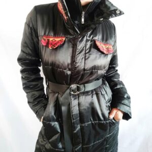 Parka con Detalles de Aguayo