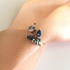 mariposa, anillo, plata, circon, collar, aretes, manos obreras, bolivia, hecho a mano, artesanías, joyas de plata