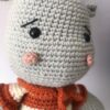hipopótamo, amigurumi, manos obreras, bolivia, hecho a mano, artesanias, tejidos, crochet