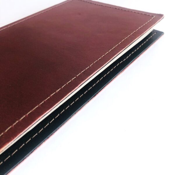 Cuaderno de Cuero Tapa Rígida - Imagen 2