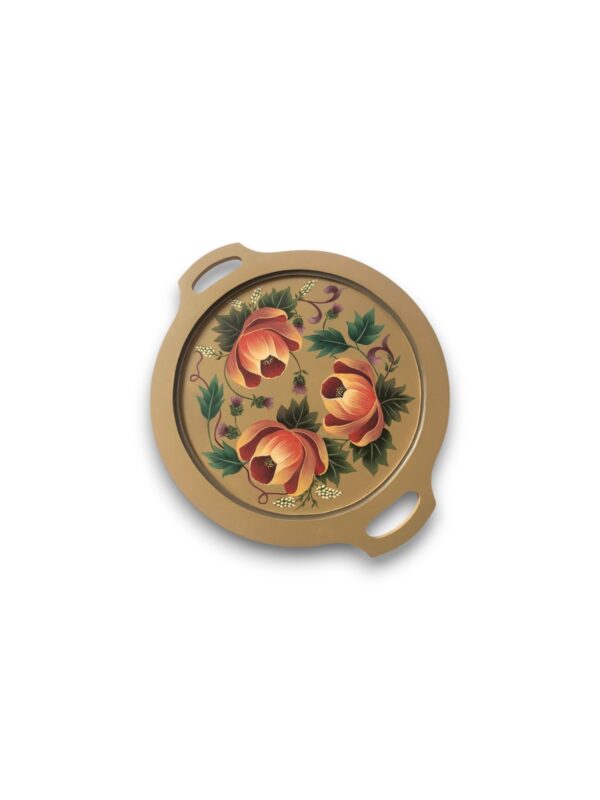 bandeja, charola, trupan, pintado a mano, madera, manos obreras, bolivia, hecho a mano, artesanias