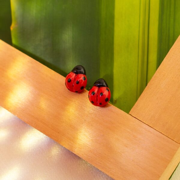 Mariquita - Aretes y Collar - Imagen 2
