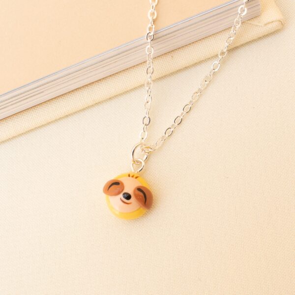 Oso Perezoso - Aretes y Collar - Imagen 2
