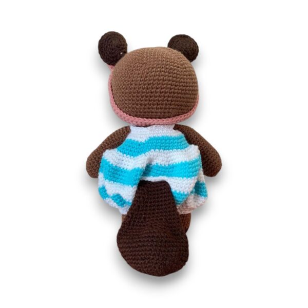 hipopótamo, amigurumi, manos obreras, bolivia, hecho a mano, artesanias, tejidos, crochet