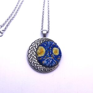 cabujon, bisuteria, bordado, collar, cintas, mechillas, manos obreras, bolivia, hecho a mano, artesanías
