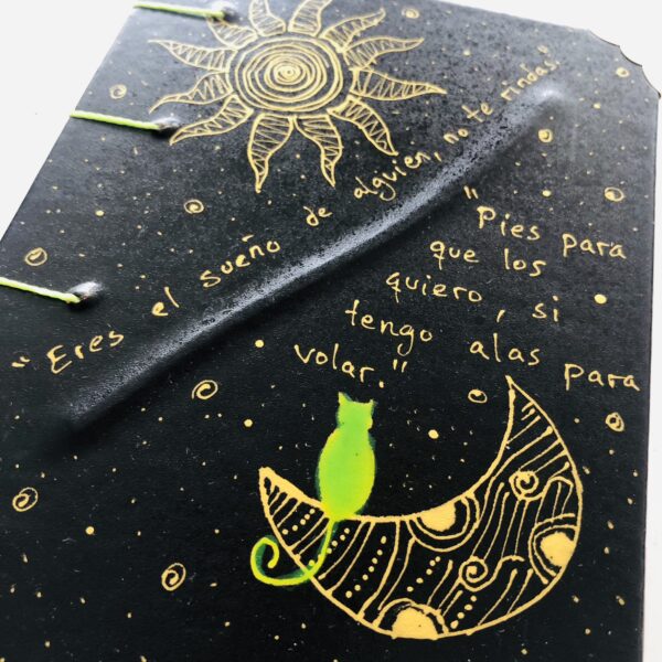 Cuadernos Artesanales de Bolsillo - Sol y Luna - Imagen 3
