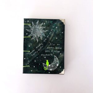 Cuadernos, pintados a mano, manos obreras, Bolivia, hecho a mano, artesanías, mujeres artesanas