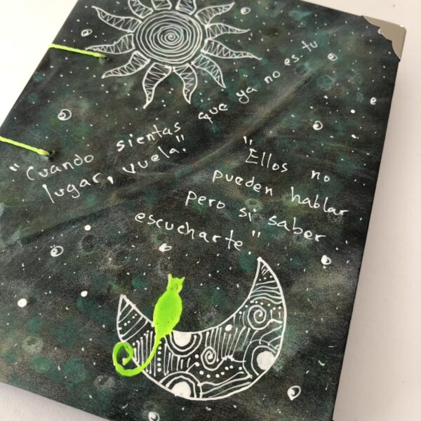 Cuadernos Artesanales de Bolsillo - Sol y Luna - Imagen 2