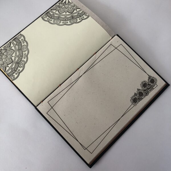 Cuadernos Artesanales Grande - Sol y Luna - Imagen 4