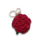 llavero, crochet, tejido, algodón, lana acrílica, manos obreras, bolivia, hecho a mano, artesanías