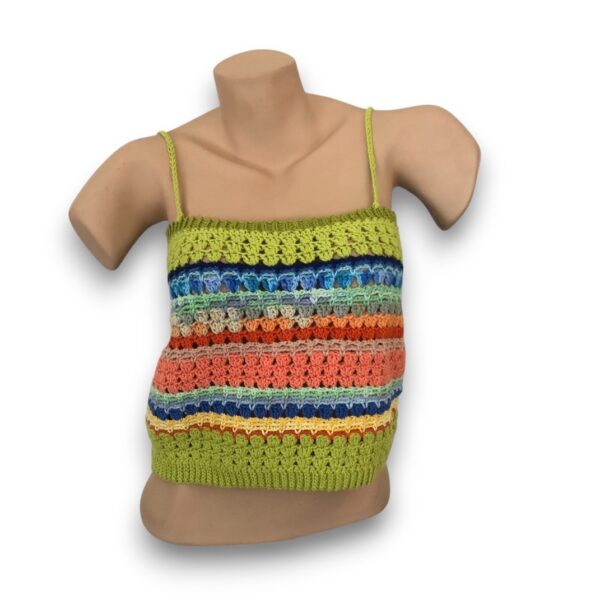 cuellera, crochet, tejido, algodón, lana acrílica, manos obreras, bolivia, hecho a mano, artesanías
