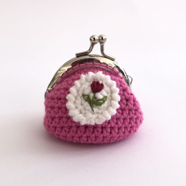 Monedero Tejido a Crochet - Imagen 2