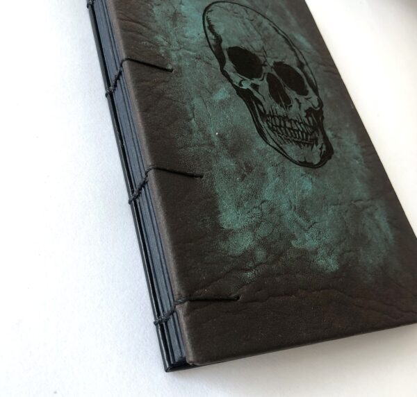 Cuadernos Artesanales Grande - Calavera - Imagen 2
