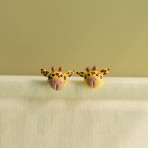 Pajaro, flamenco, animal, bisuteria, porcelana fría, collar, aretes, manos obreras, bolivia, hecho a mano, artesanías