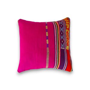 manos obreras, mujeres artesanas, bolivia, la paz, tejidos, almohadones, hogar, aguayo.