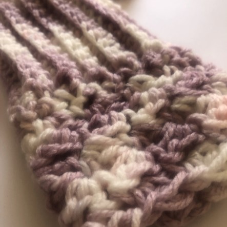 cuellera, crochet, tejido, algodón, lana acrílica, manos obreras, bolivia, hecho a mano, artesanías