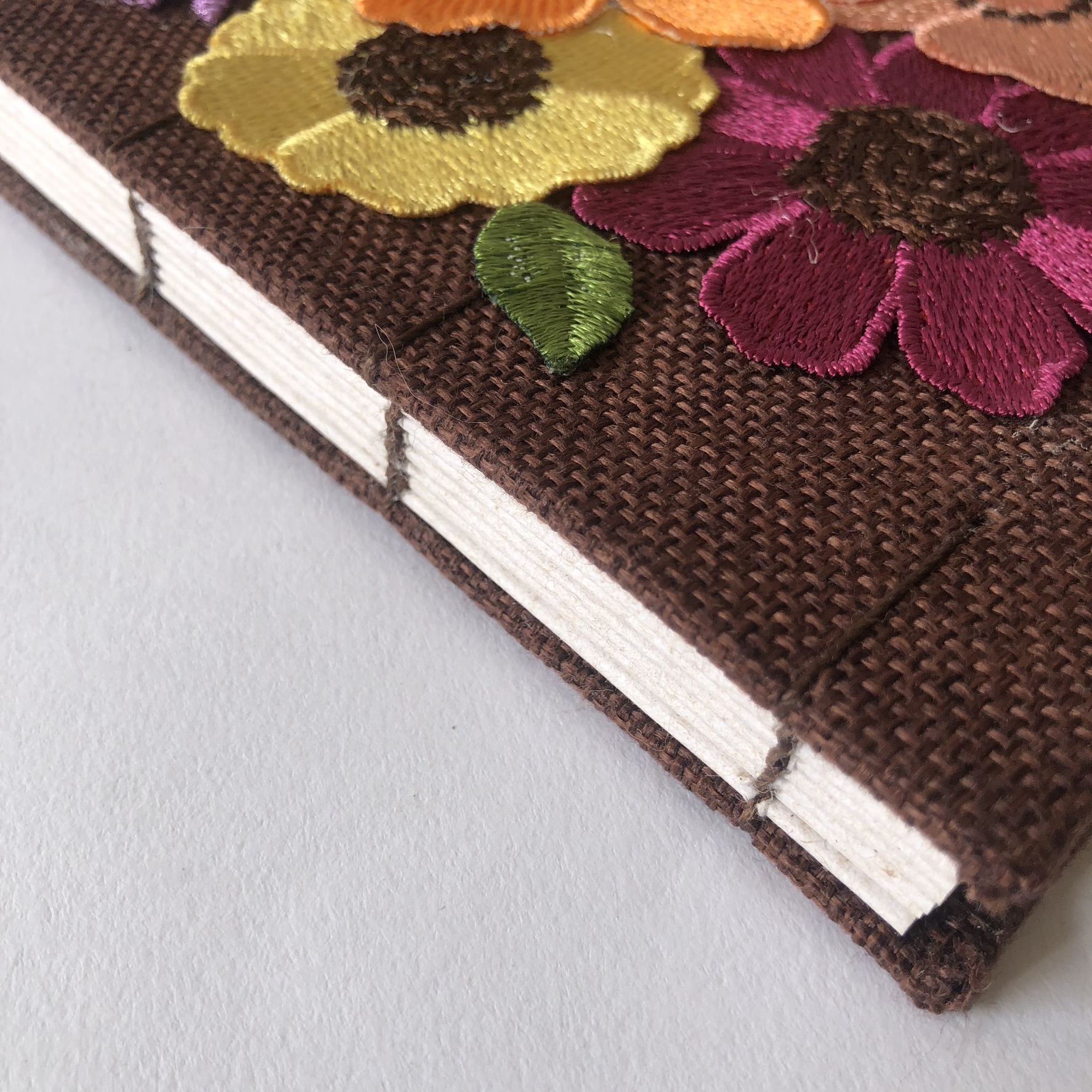 Cuadernos Artesanales Flores - Imagen 2